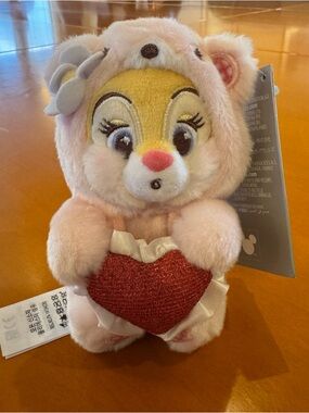 DISNEY STORE SPRING CLARICE Plush Keychain Bag Charm
